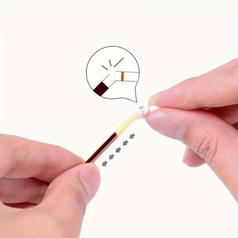 100 Cotton Swabs, Care Cotton Swabs, Pet Cotton Swabs, Emergency Supplies Accessories, Individually Packaged, Portable, Outdoor Activities