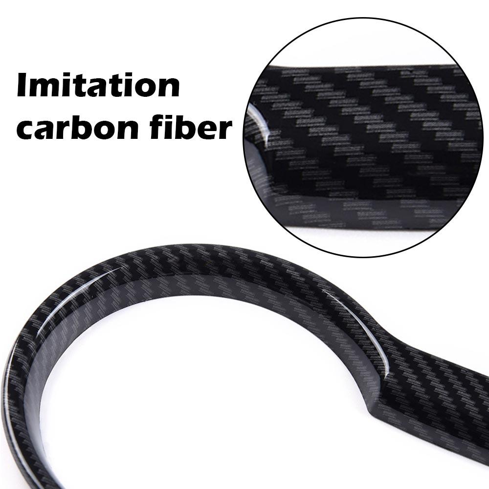 CROSSDESIGN CUP HOLDER COVER FIT FOR FORD MUSTANG 2015+ INTERIOR TRIM MOLDING-T