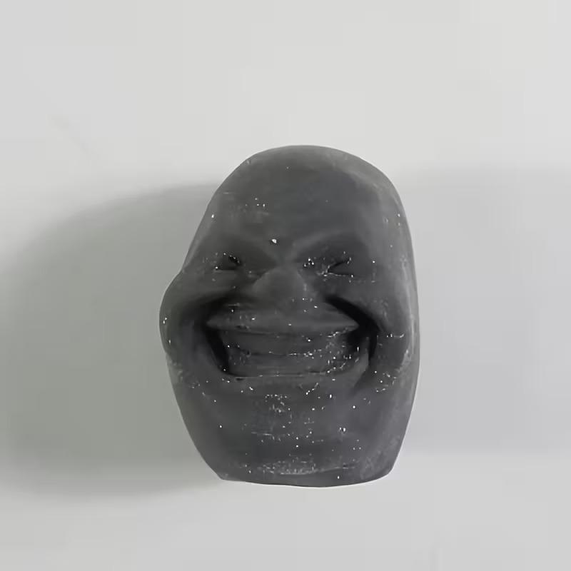 2Pcs Funny Face Ball Stress Relief Fidget Toy Set, Perfect Gift for Adults & Teens, Christmas Novelty, Classroom Reward, Fun Relaxation Item, Stress Relief Gadgets