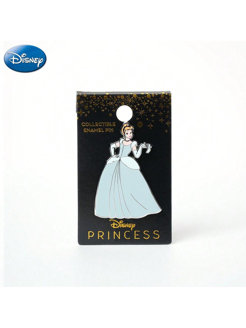 1Pc Disney Officially Licensed Collectible Enamel Princess Brooches Belle Jasmine Ariel and Other Beautiful Pins Cute Small Gifts Dress Accessories Pin for Clothes Bag Charm for Women Family Friends