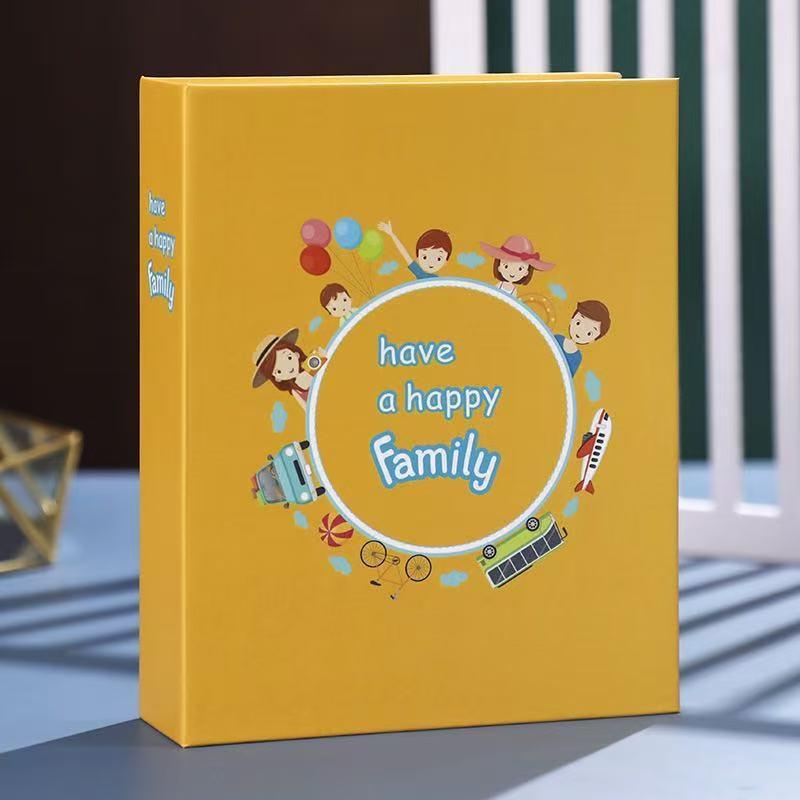 6 Inch Photo Album Holds 100 Photos, Paper Material, Rectangular Memory Book, Ideal Gift for Milestones, Weddings, Holidays