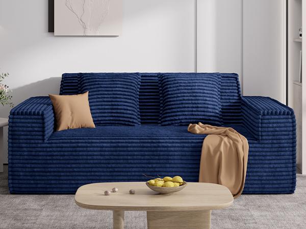 75'' Cloud Loveseat Sofa, No Assembly Required Comfy Deep Seat Couches 1 pcs for Living Room, Bedroom, Apartment 75'' Cloud Loveseat Sofa, No Assembly Required Comfy Deep Seat Couches 1 pcs for Living Room, Bedroom, Apartment