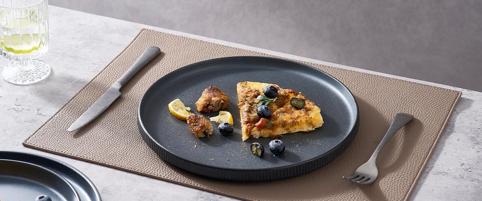 Famiware Star 10'' Stoneware Dinner Plate (Set of 6)