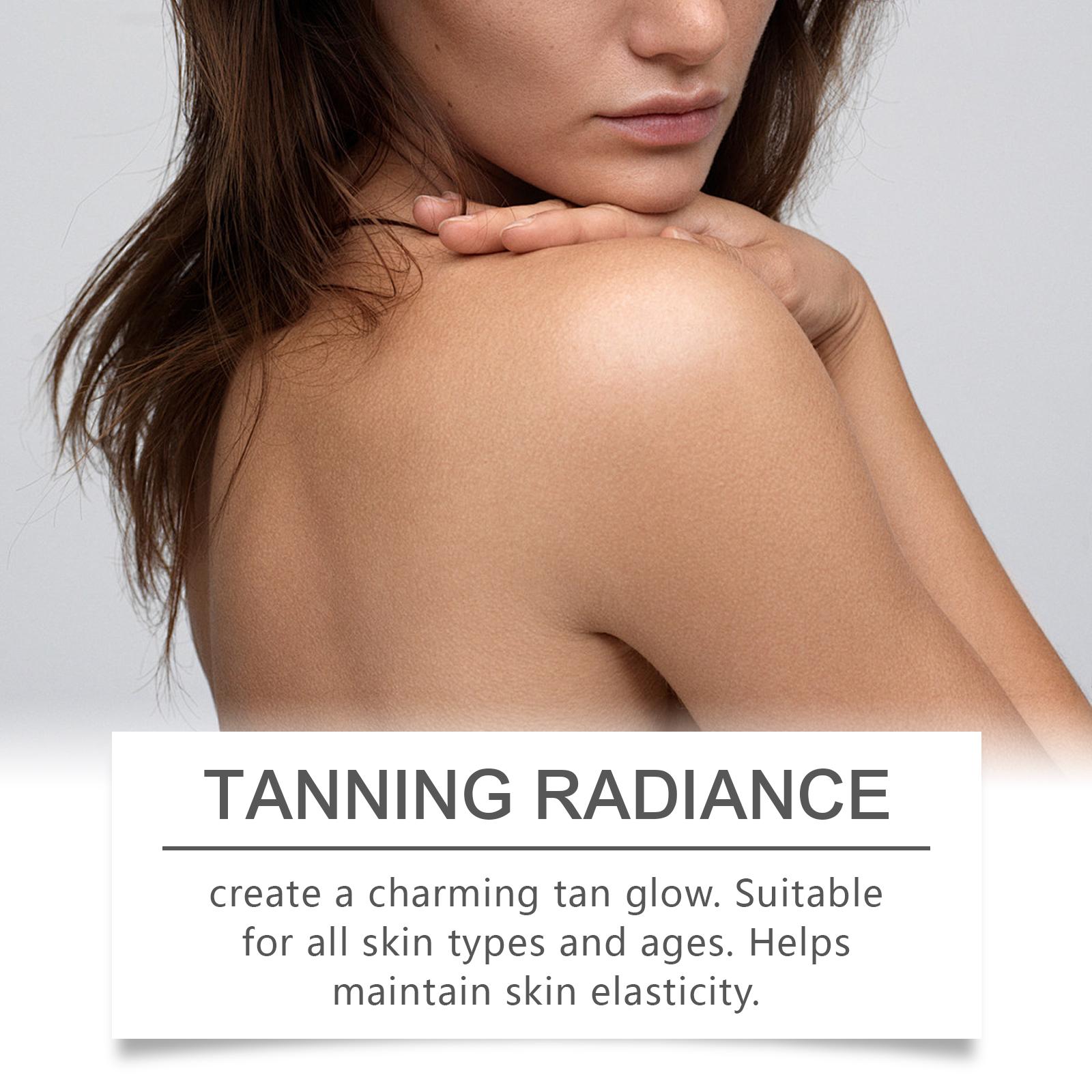OceAura Body Darkening Oil - Body Care Products for Natural Look, Darkens Tan, Nourishes and Moisturizes Skin