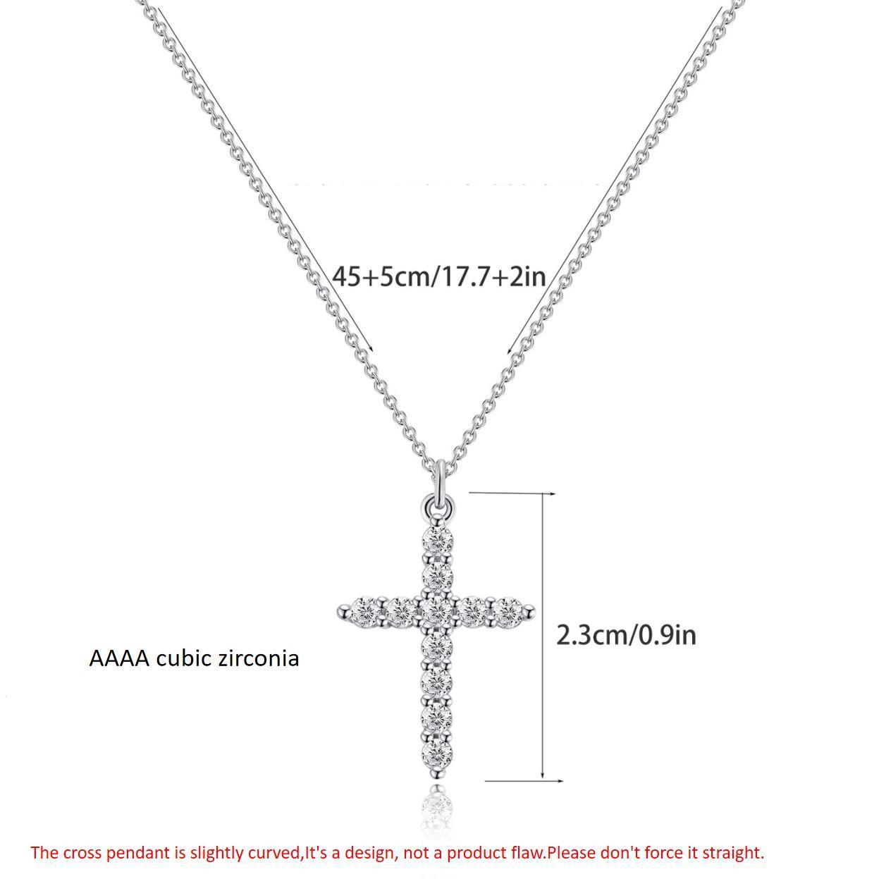 EAMTI Easter Cross Necklace for Women for Men