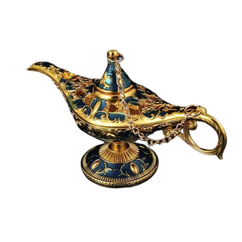 Aladdin Lamp Russian Wish Lantern, One Thousand and One Nights Blessing, Southeast Asian Style Decorative Craft, Living Room Ornament