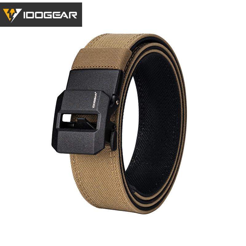 IDOGEAR Men's EDC 1.5" Ratchet Nylon Belt for Various Trouser Styles CCW Belts 3430