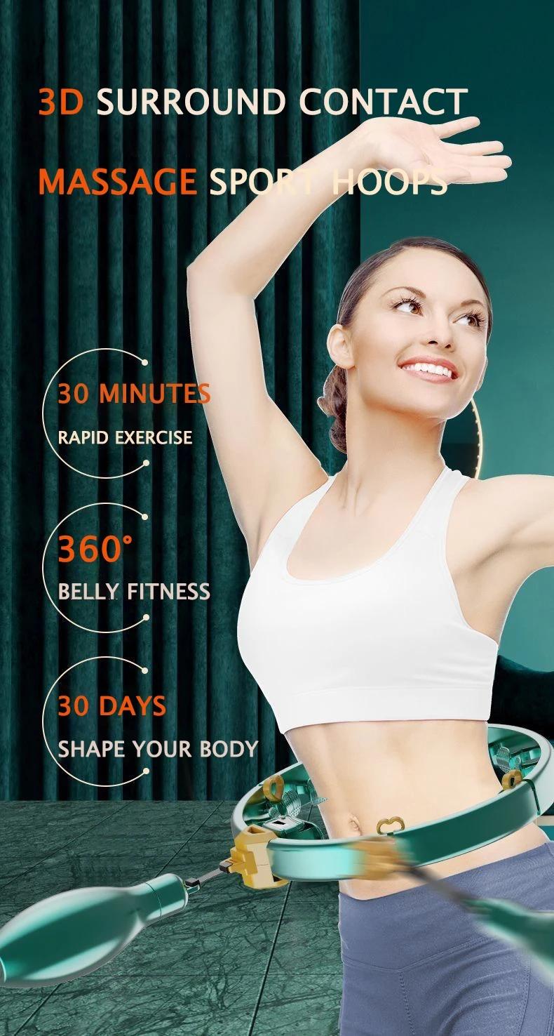 Smart Count Hula Hoop for Women, Belly Fat Reduction, Waist Slimming, Fitness Tool, Home Use, General Purpose, Injury Prevention, Home Workout Equipment