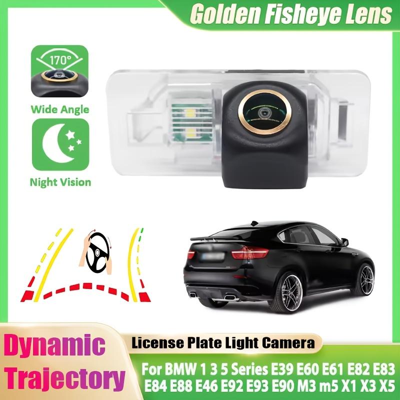 1PC Rear View Camera for BMW 1 3 5 Series E39 E60 E61 E82 E83 E84 E88 E46 E92 E93 E90 M3 m5 X1 X3 X5, Night Vision Camera Backup Parking Reversing Camera, Reverse Camera license plate Camera