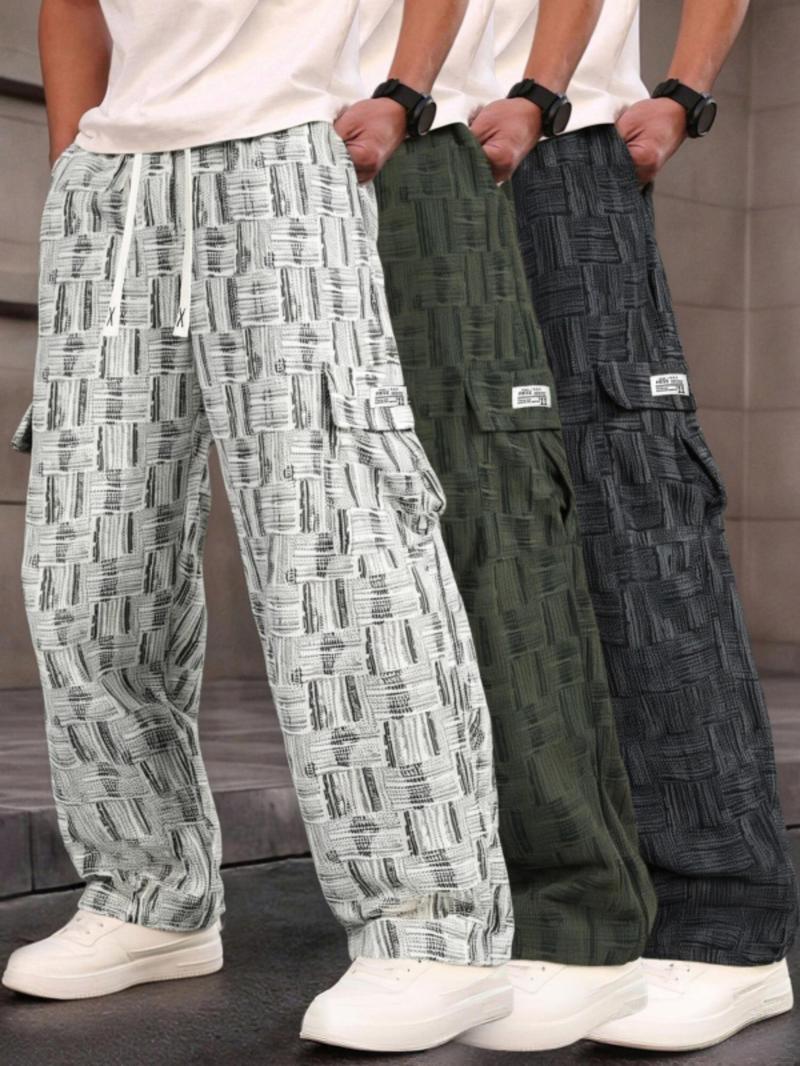 Men's Comfortable Jogging Pants, Fitted Athletic Pants for Active Lifestyle, Versatile Joggers for Workouts and Relaxation, Fitness Trousers