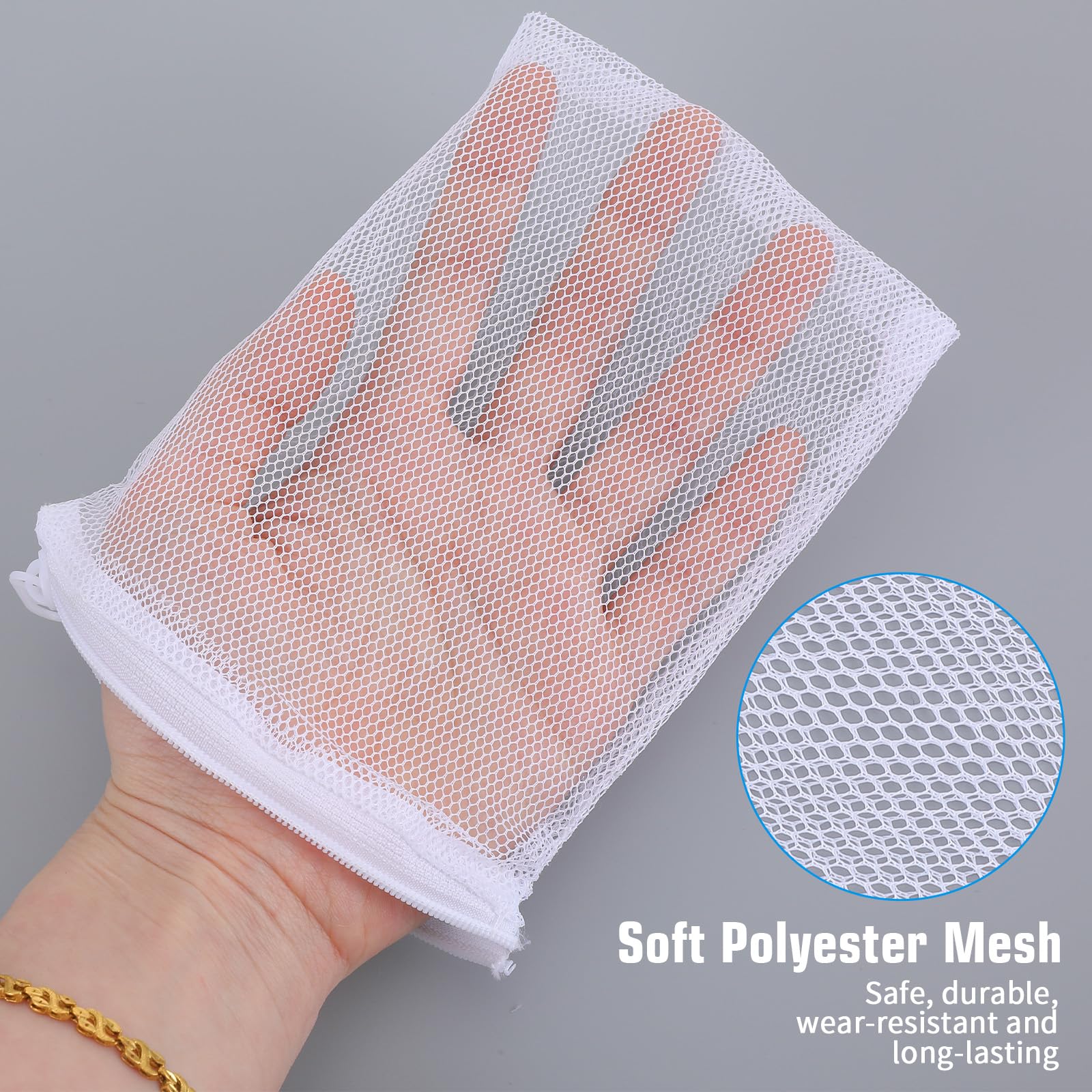 10 PCS Aquarium Filter Media Bags, Reusable Mesh Bags Aquarium Substrate, Aquarium Media Bag, Filter Media Bag, Aquarium Filter Media Bags with Zipper for Fish Tank Filter, Not Included Activated Carbon, Biospheres Ceramic Rings(5.9Inchesx7.8Inches) 10 PCS Aquarium Filter Media Bags, Reusable Mesh Bags Aquarium Substrate, Aquarium Media Bag, Filter Media Bag, Aquarium Filter Media Bags with Zipper for Fish Tank Filter, Not Included Activated Carbon, Biospheres Ceramic Rings(5.9Inchesx7.8Inches)