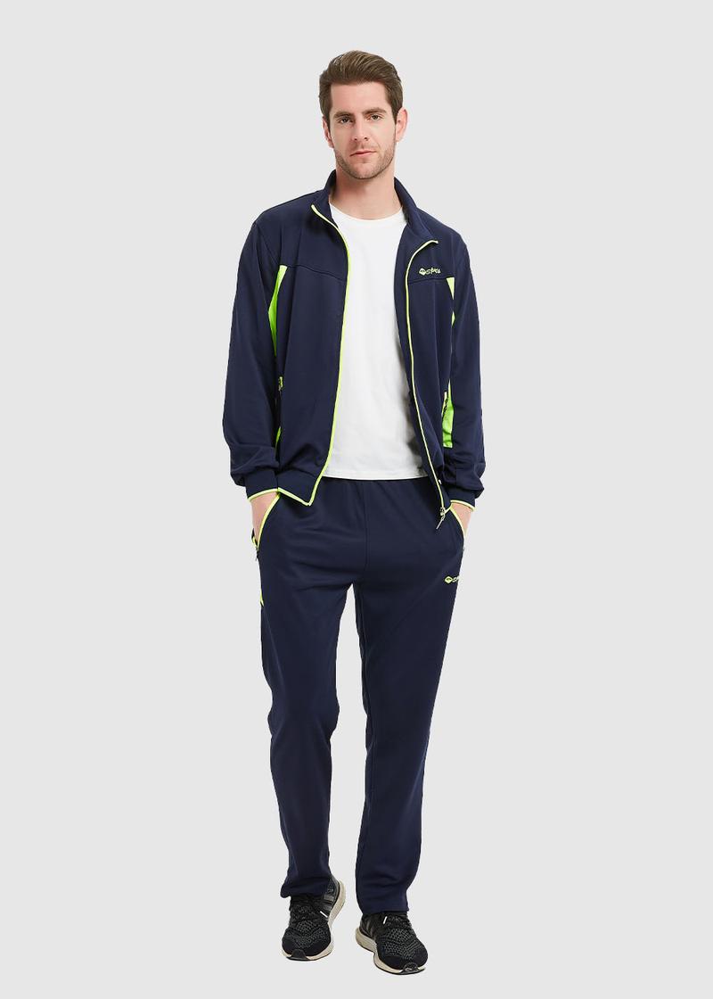 TBMPOY Men's Athletic Tracksuit Full Zip Warm Jogging Sweat Suits