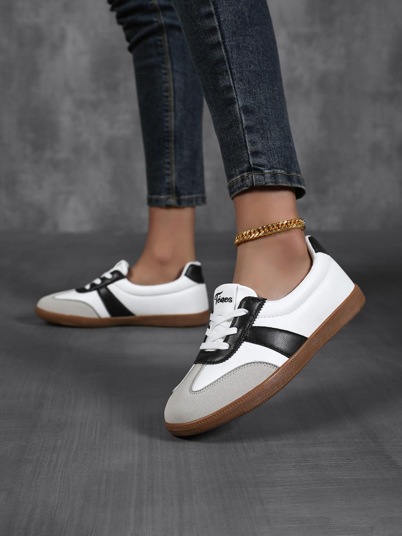 Women's Fashion Classic Sport Shoes, Casual Low Top Breathable Walking Sneakers, Comfortable Breathable Outdoor Athletic Shoes for All Seasons