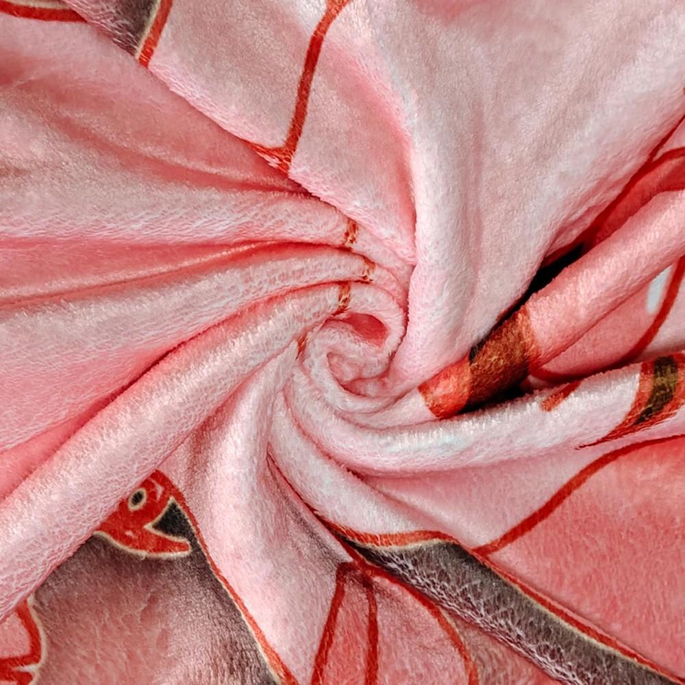 Cute Pig Blanket, Cartoon Adorable Small Pig Flannel Throw, Sleeping Blanket, Multi-Purpose Soft Blanket, Pig Lover Gift