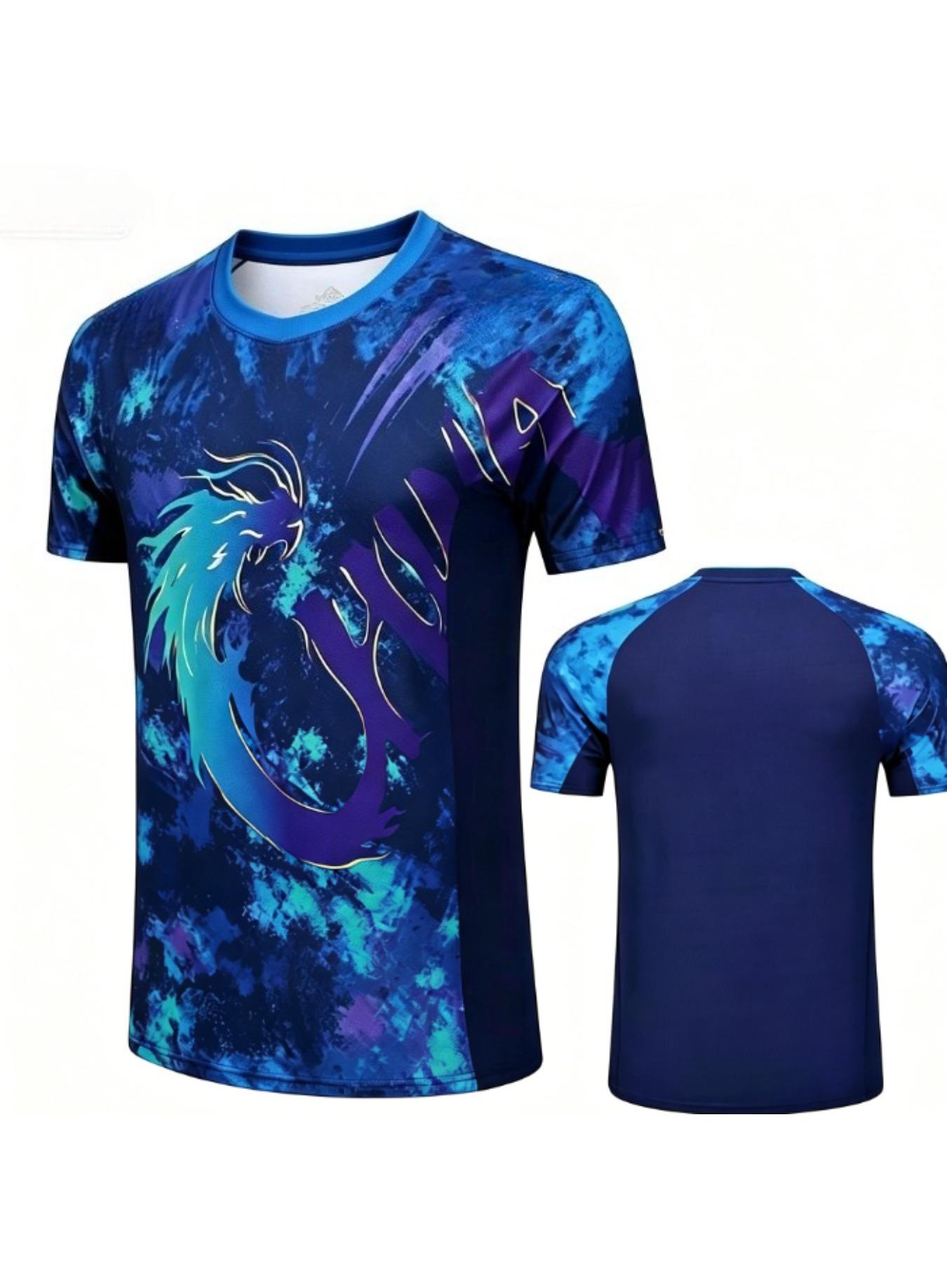 2026 CHINA Dragon uniform Championship TEAM Table Tennis shirts  Men anf Women ping pong Plus Size Quick Dry Athletic Shirt clothes