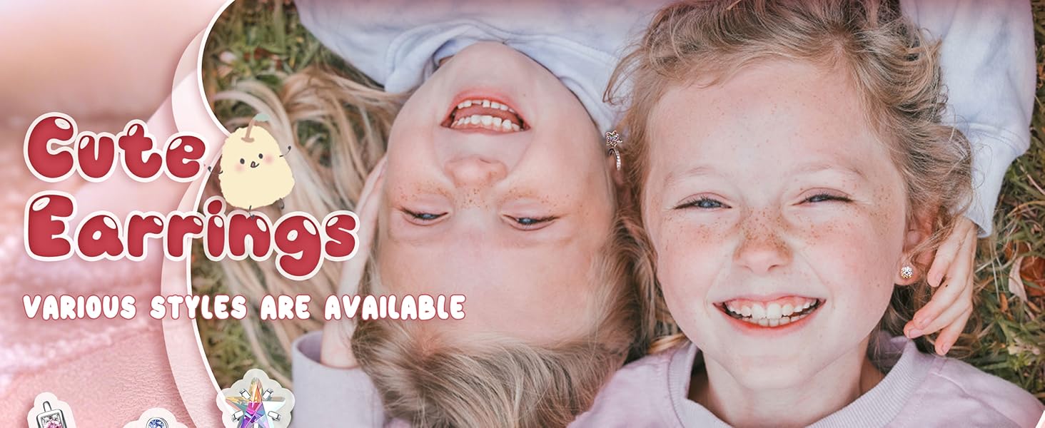 MILACOLATO Hypoallergenic Earrings For Girls Women Surgical Stainless Steel Screw Back Earrings Set For Sensitive Ears Kids Earrings Toddler Earrings Cute Girls Earrings MILACOLATO Hypoallergenic Earrings For Girls Women Surgical Stainless Steel Screw Back Earrings Set For Sensitive Ears Kids Earrings Toddler Earrings Cute Girls Earrings