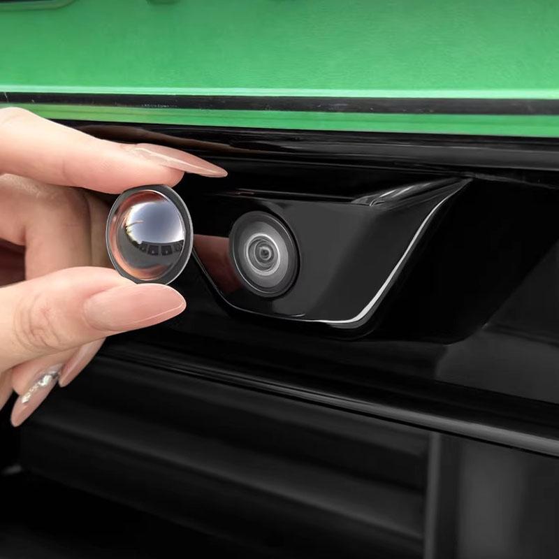 Universal Car Camera Lens Protector 2PCS Rear View Backup Camera Cover 360° Camera Protection Anti Scratch Waterproof