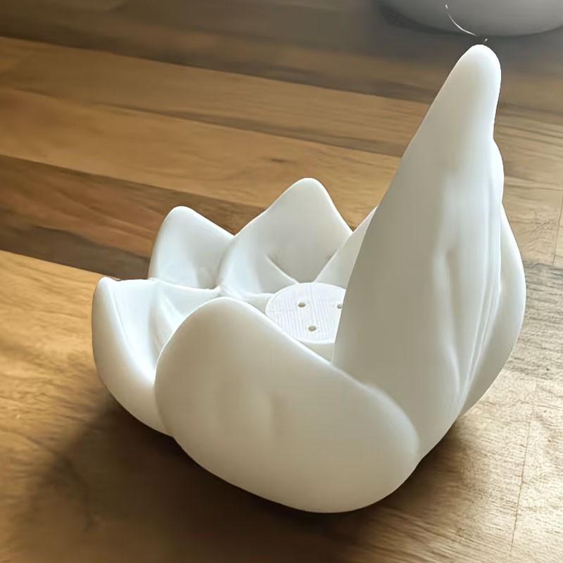 Creative Lotus-Shaped Diffuser, Household Scented Home Fragrance Decor, Aids Mood Regulation, Air Purification, Sleep Aid, Meditation, Yoga Essential Tool