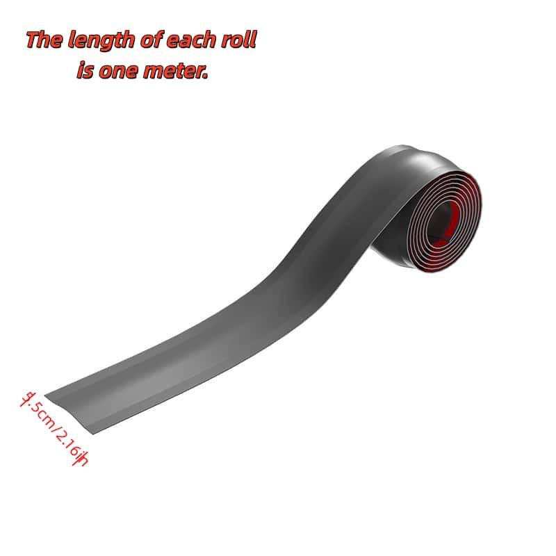 Single Roll 1 Meter Wire Management Tray, Invisible Decorative Cable Organizer, Soft Floor Protection Tool, Hidden Wiring Solution