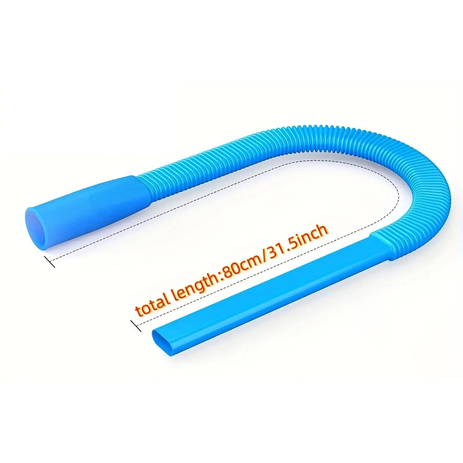 Dryer Vent Cleaner Kit, Dryer Lint Vacuum Attachment with Stretch Universal Connector, Dryer Vent Cleaning Tool, Blue, House Cleaning Gadgets