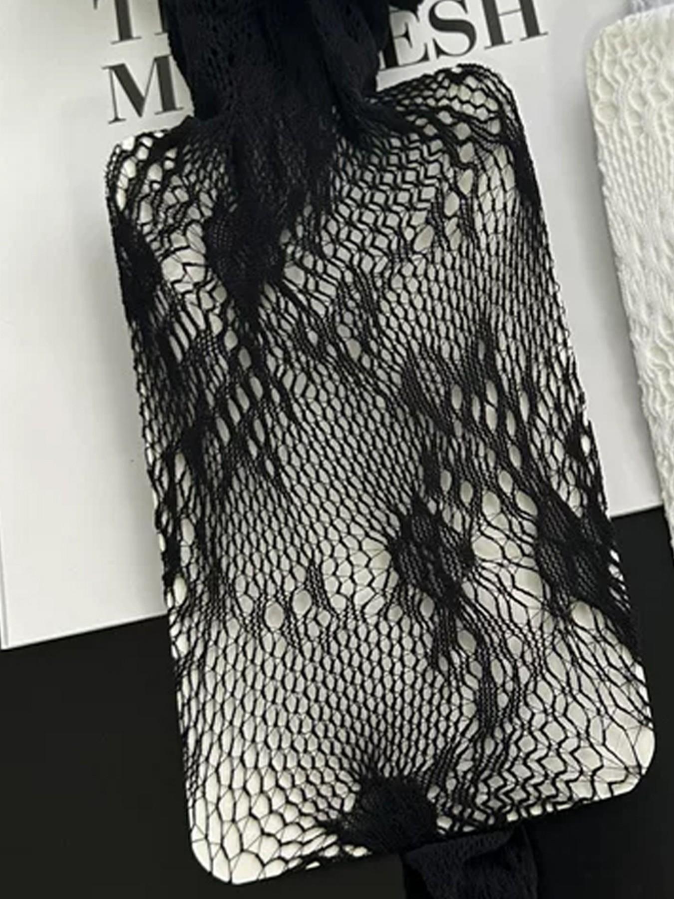 Women's Vintage Mesh Stockings, Sexy Slimming Fishnet Socks, Sweet and Sexy Design, Comfortable Daily Wear, Casual Occasions