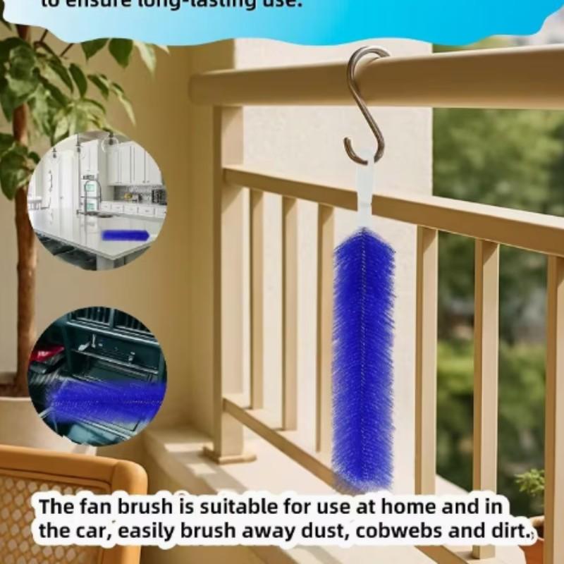 Flexible Spider Web Dust Remover Brush, Bendable Duster, Ceiling Fan Duster, Ultra-Fine Fiber Head, Washable, Reusable, Ideal for Ceiling Fan Blades, Vents, Curtains, Cars, Cleaning Supply