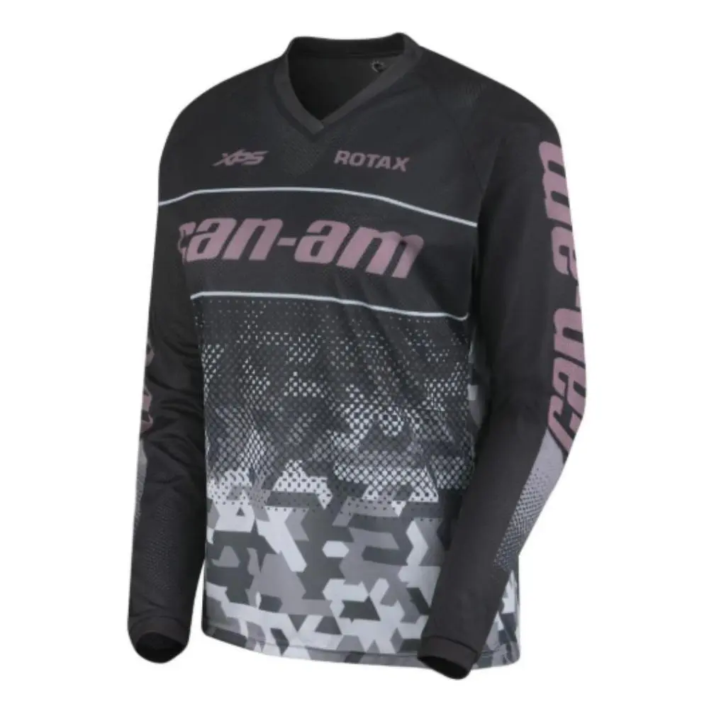Women's Long Sleeve Sport T-Shirt, Breathable Graphic Cycling Jersey for MTB, Motocross, and Downhill Racing mountain bike jersey motorcycle shirts