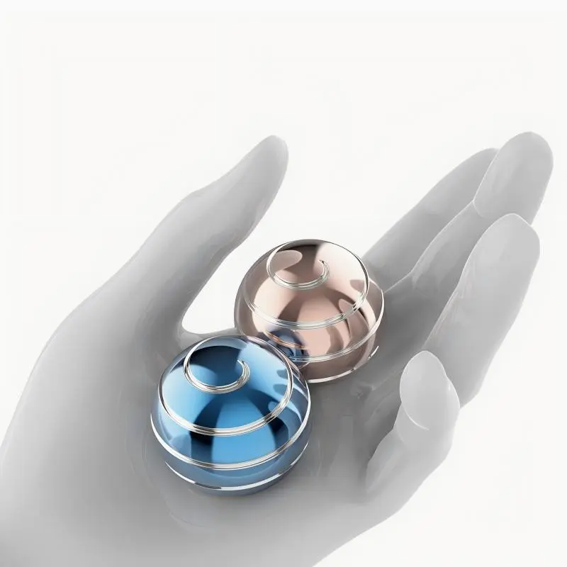 Silent Desktop Rotating Fidget Spinner, Multi Color Available Stress Relief Desk Toy, Quiet Anxiety Relief Fidget Toy For Office Classroom Adults Kids