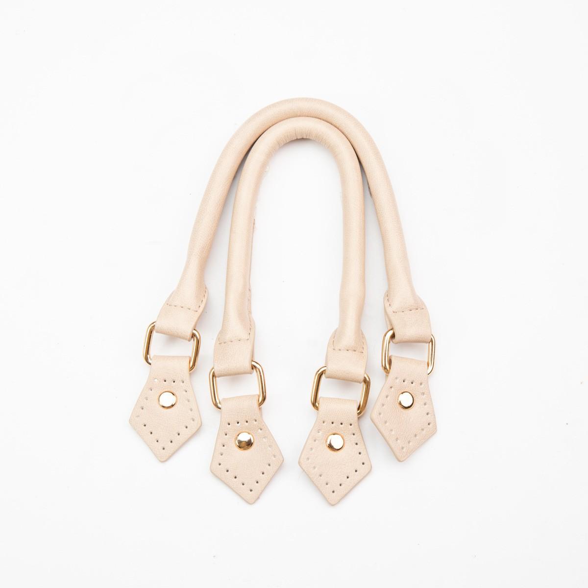 2pcs PU Leather Bag Handle Replacement Straps Suitable for Woven Tote Bags, Handbags, DIY Handmade Bag Accessories - PU Leather Shoulder Straps Compatible for Tote Bag Refurbishing, Easy Install for Handbag & Crafting, DIY Wallet Making