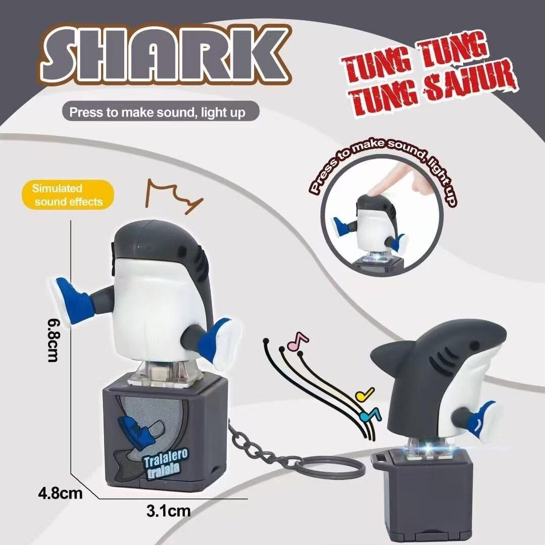 Tung Tung Tung Sahur 10 Realistic Sound Replaceable Battery Keychain Toy - Tralalero Tralala Viral Voice Toy, Meme Press Button Keyboard Fidget Toy Gift for Kids Adults Tung Tung Tung Sahur 10 Realistic Sound Replaceable Battery Keychain Toy - Tralalero Tralala Viral Voice Toy, Meme Press Button Keyboard Fidget Toy Gift for Kids Adults