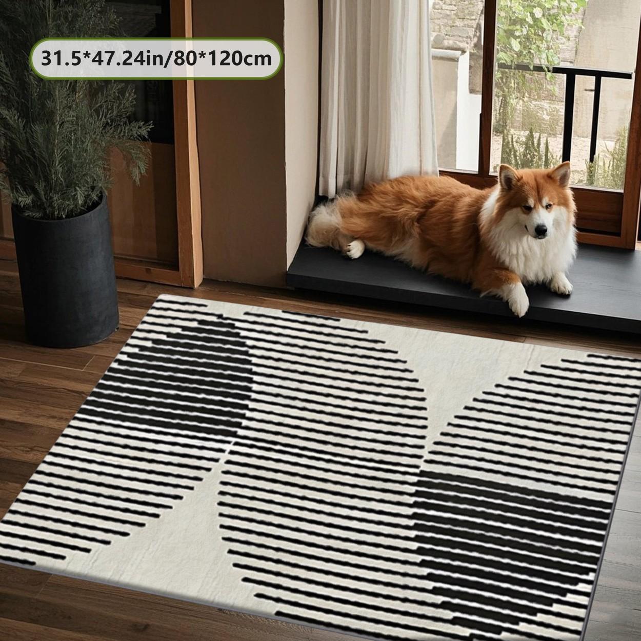 Velvet soft and comfortable patterned printed carpet, suitable for multiple scenarios, available in various sizes, soft and non-shedding, Boho area rug, Modern abstract rug, Geometric pattern rug, Home decorative rug, Boho rugs