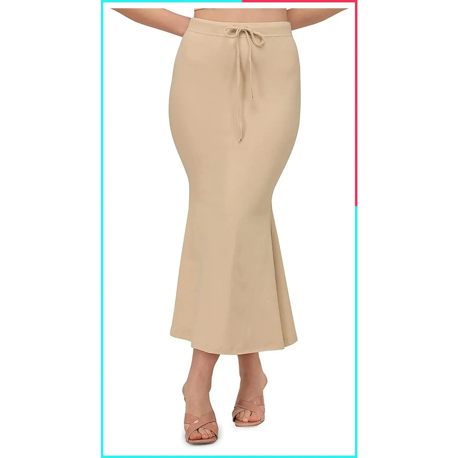 Women's Blended Saree Shapewear Petticoat