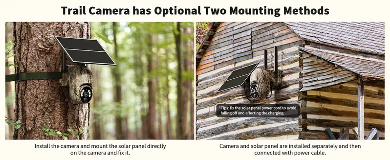 CB114S 4G LTE solar security camera product detail