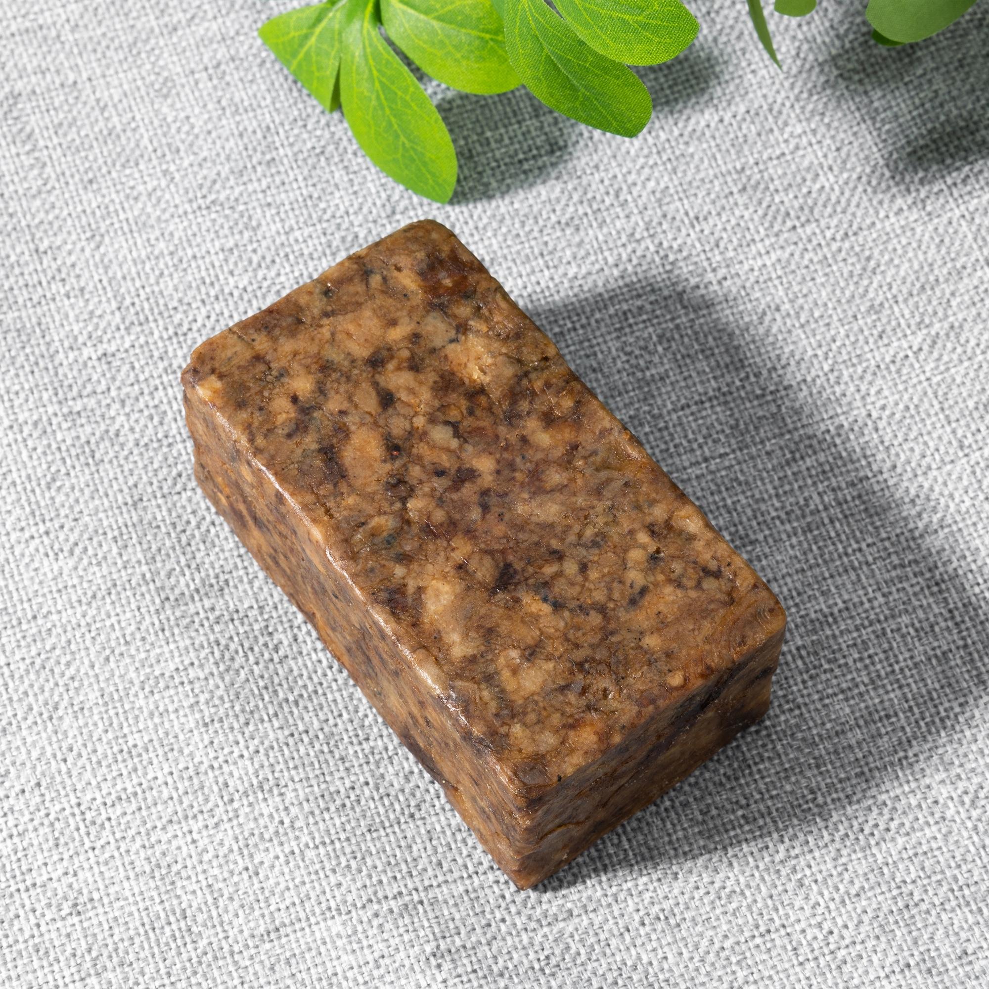 Natural Original Handmade African Soap Ghana Pure Natural, 200g 0.44lbs, Organic Skincare, Eco-Friendly Bathing Essentials