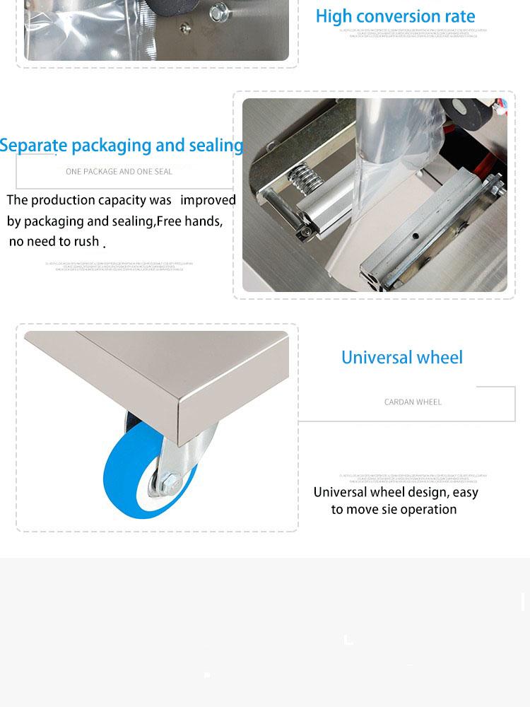 Fully Automatic Packaging Machine for Paste-like Products, Honey Pouch Filling Machine, Peanut Butter & Yogurt Pneumatic Machineryilling System for Viscous Products