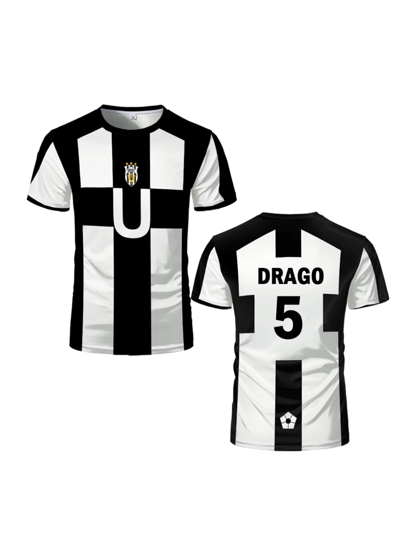 Football-themed anime style Ubers Blue Lock full-print T-shirt BAROU men's T-shirt