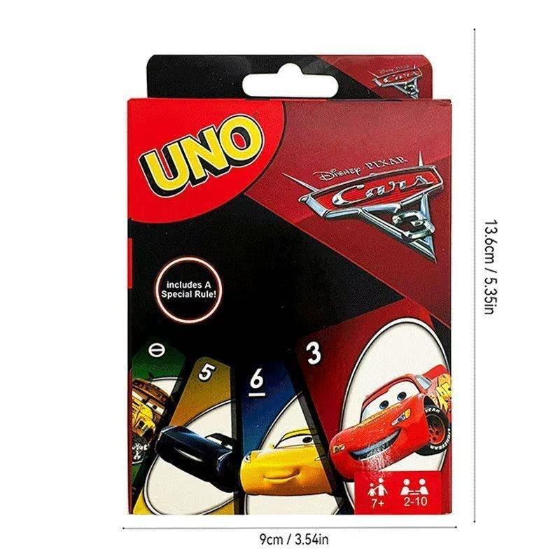 Uno Racing Car Theme Card Game Set, Fun Family Party Entertainment ...