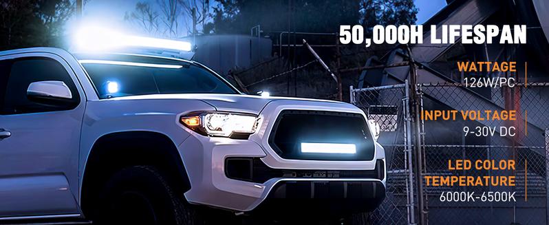 Nilight 20Inch 126W Spot Flood Combo Led Light Bar 4PCS 4Inch 18W Spot LED Pods Fog Lights led lights car for Jeep Wrangler Boat Truck Tractor Trailer Off-Road Lightbar Nilight 20Inch 126W Spot Flood Combo Led Light Bar 4PCS 4Inch 18W Spot LED Pods Fog Lights led lights car for Jeep Wrangler Boat Truck Tractor Trailer Off-Road Lightbar