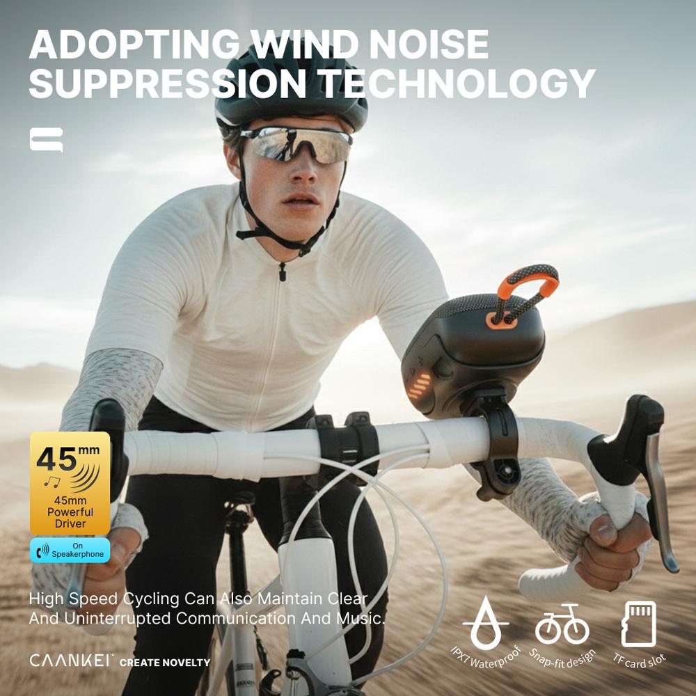 Bicycle Bike Wireless Bluetooth Speaker Portable Mini Waterproof Subwoofer Caixa De Som Sound Box Music Bocina Blootooth Coluna small card clip motorcycle riding bass car outdoor