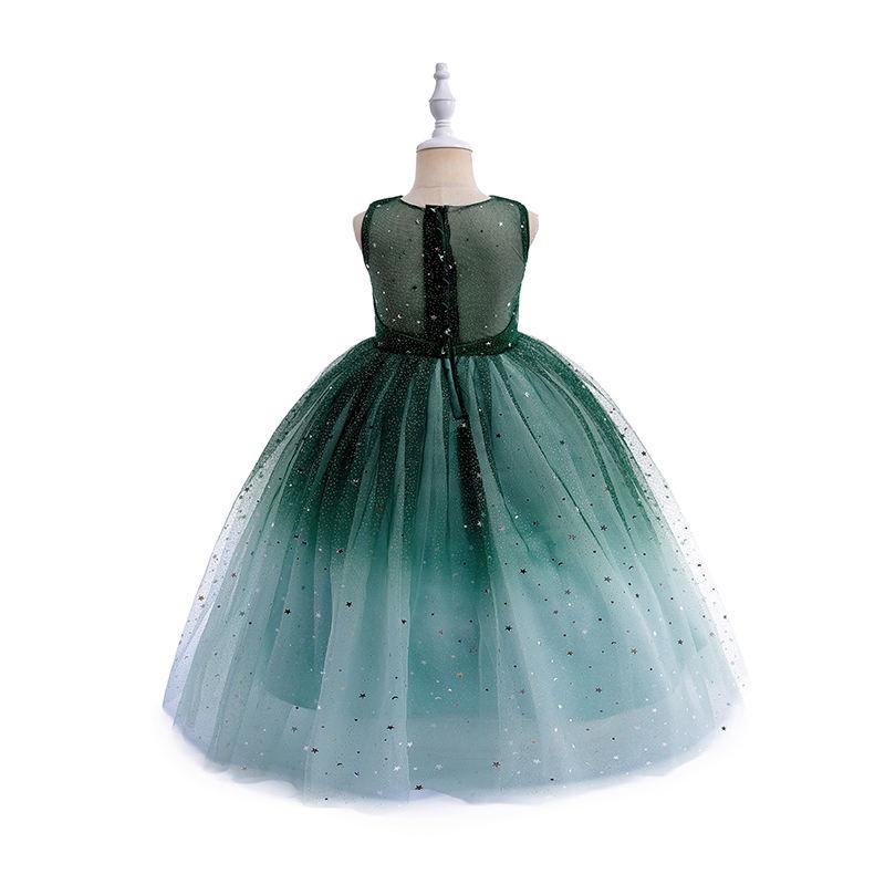 open lace back dress Teens Dresses Kids Girl Unicorn Princess Costume Party Wear Vestido To   Duipi