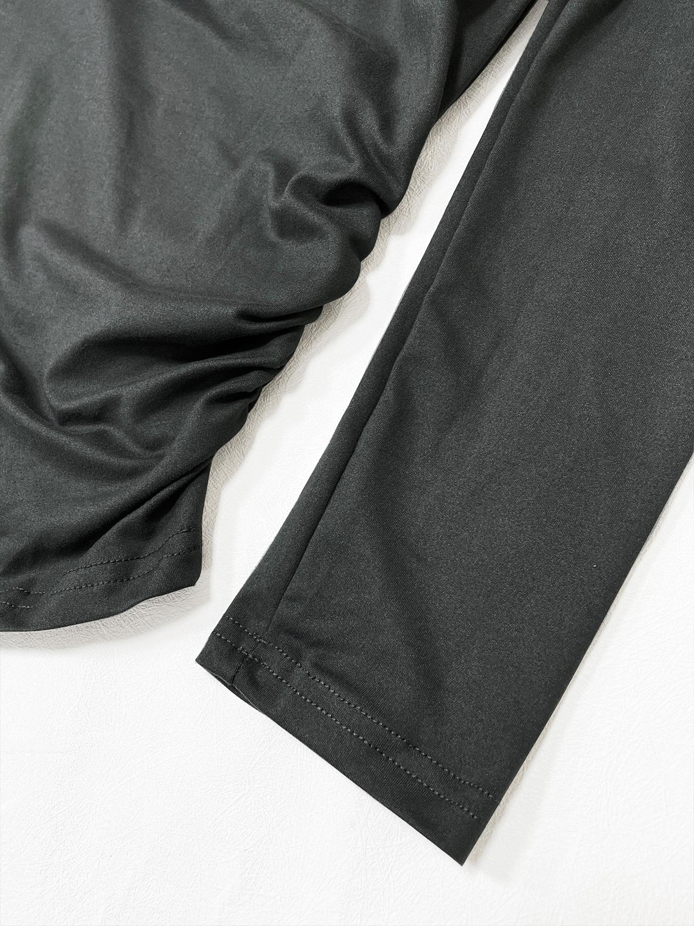 Women's Casual Long Sleeve Top & Wide Leg Pants Sporty Set, Comfortable Two-Piece Ensemble for Daily Wear, Sports Clothing Set, Athleisure Wear Set