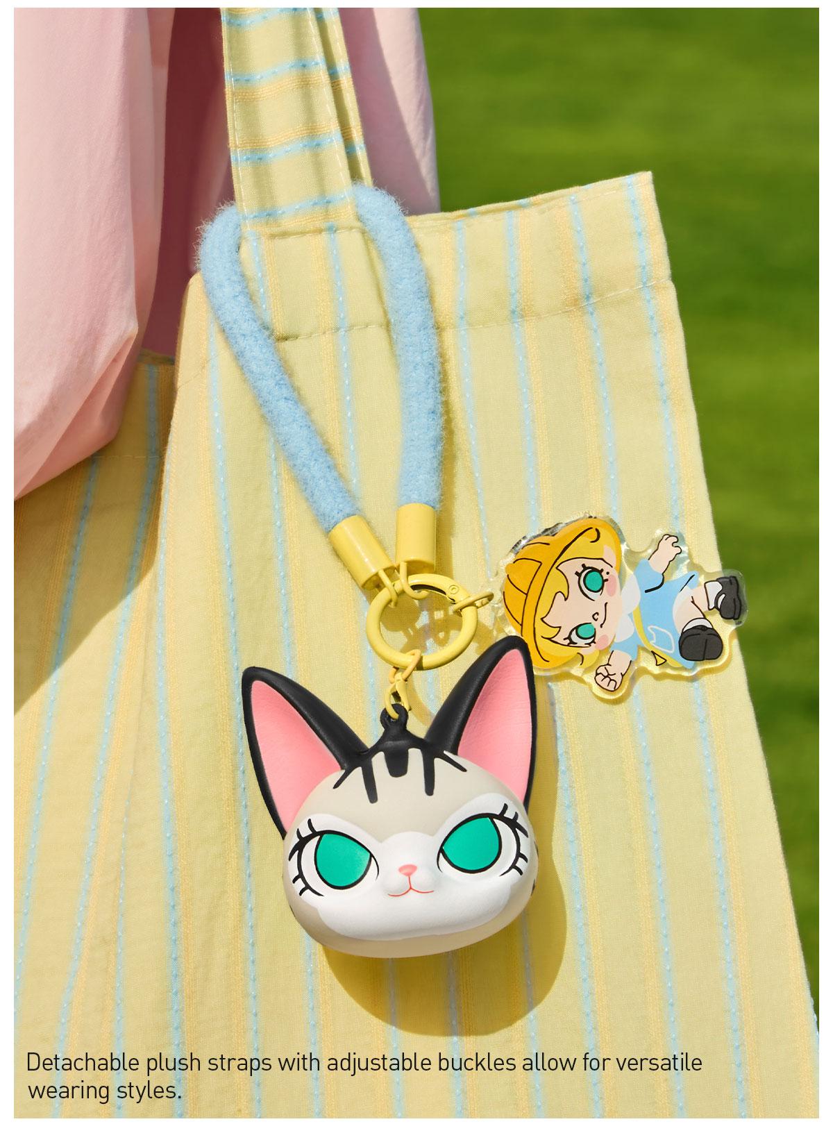 POP MART Baby Molly & Baby Tabby Series-Pinch Pendant Blind Box,Surprise Gift