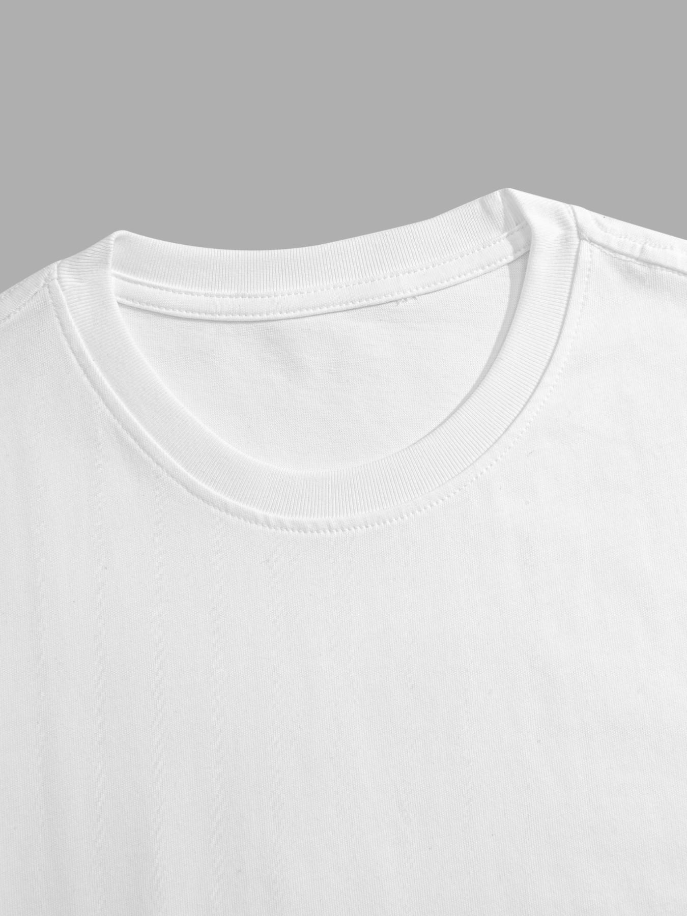 Colorblock Design Pajama Set, Breathable Comfort T-Shirts, Men & Women Casual Streetwear, Loose-Fit All-Season Sleepwear