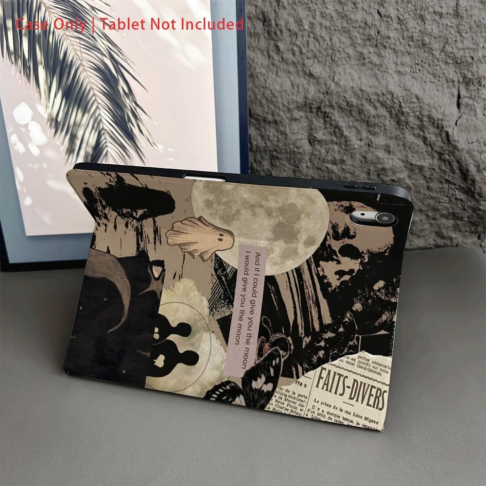 Case for ipad,A book-style tablet case compatible with ipad 10th generation,for iPad Air(M2)/for iPad Pro(M4)/air4/5/6/pro10.5/2022/2021/2024/12.9/mini7/2019/,air m3/a16 2025, Tablet Protective Cover