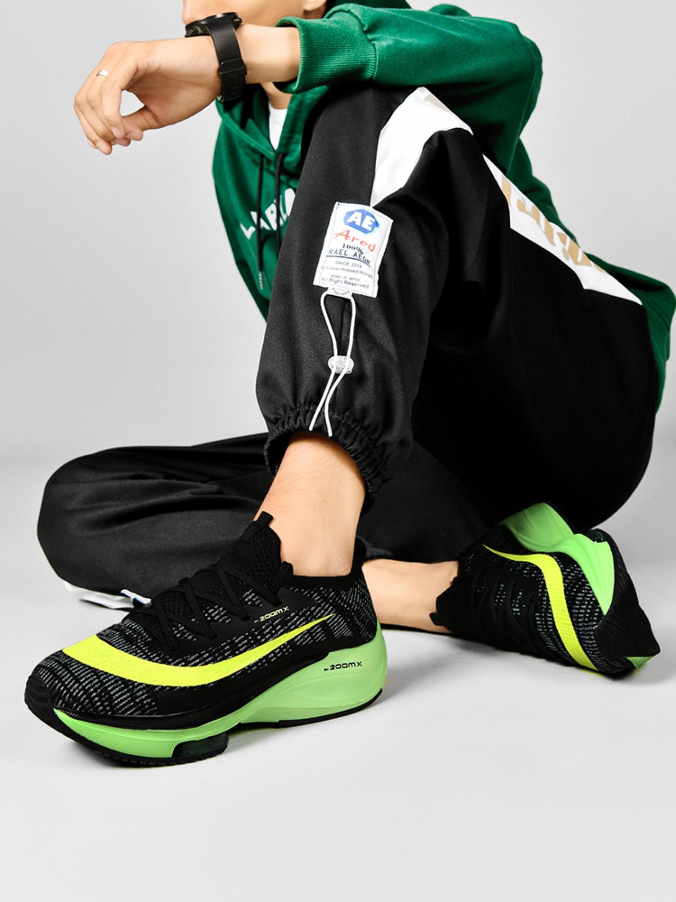 Dxsole Men's Sporty Outdoor Lightweight Running Shoes, Breathable Textile Upper Anti-Slip Wear-Resistant Sole Ultra-Light Cushioned Sneakers for All Seasons Dxsole Men's Sporty Outdoor Lightweight Running Shoes, Breathable Textile Upper Anti-Slip Wear-Resistant Sole Ultra-Light Cushioned Sneakers for All Seasons