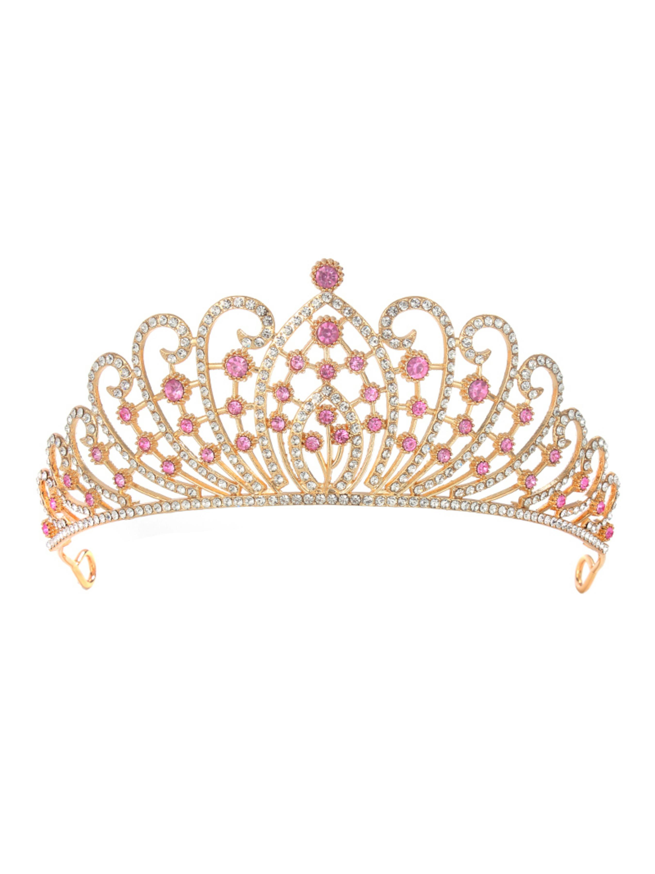 Delicate Shining Rhinestone Crystal Floral Bridal Headband Wedding Hair Accessories for Bride Fashion