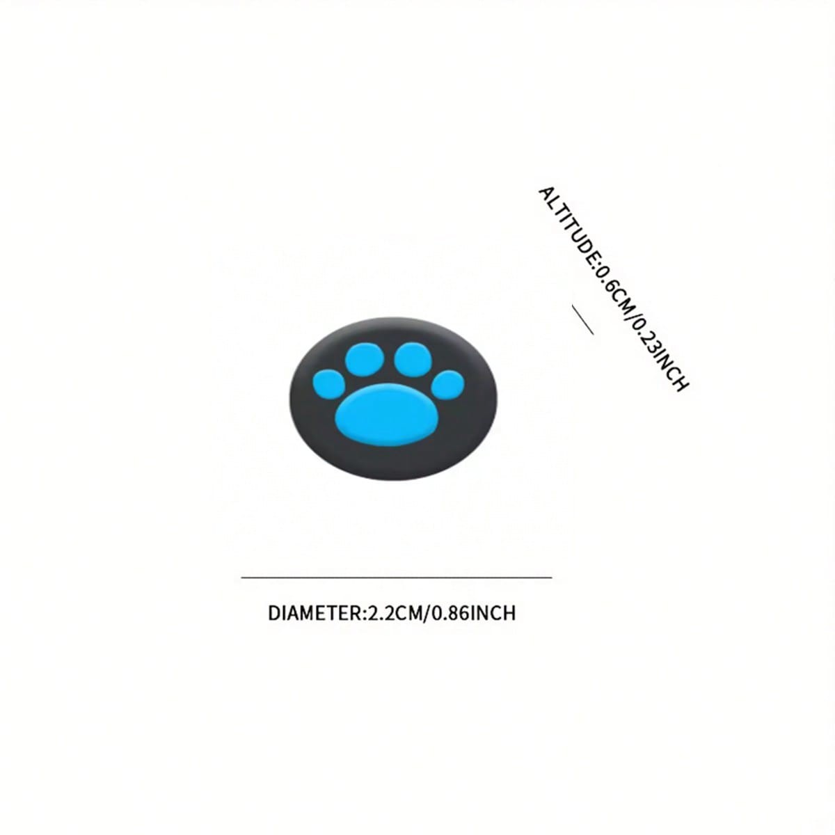 Switch Oled Cat Paw Game Controller Joystick Cap Set, Switch Game Controller Button Caps, 10 Pieces Pack, Durable Replacement Parts