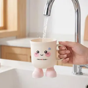 Bathroom Supplies Lovely Mouthwash Cup Cute Children Tooth Brushing Cup PP Creative Rinse Cup Bathroom
