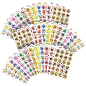 Scratch and Sniff Stickers - 864 Pieces, 12 Different Scents, 36 Sheets - Reward Stickers for Kids, Teachers, Parents, Crafts, Party Favors, Christmas Gifts