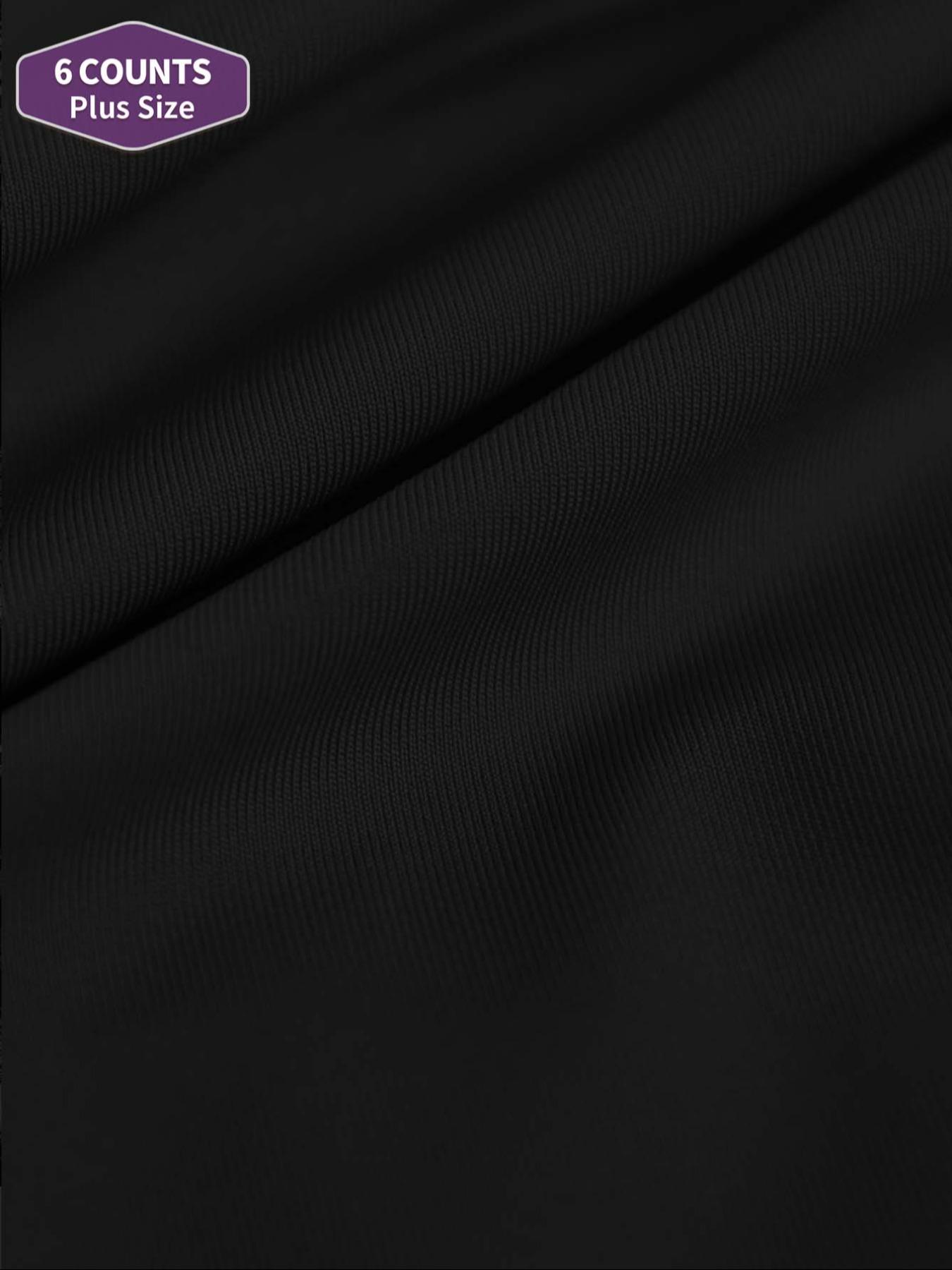 【Plus Size】 Floral Print Patchwork High Waist Panty, Tight Fit Soft Comfy Breathable Brief for Daily Wear, Women's Underwear for All Seasons, Colorblock Print Panty